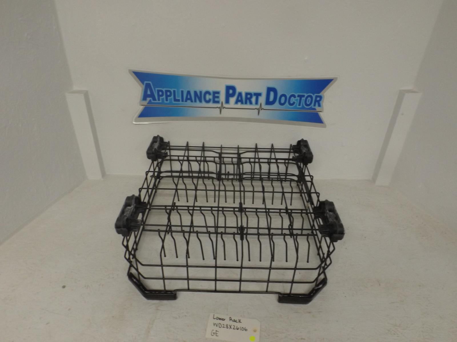 GE Dishwasher WD28X26106 Lower Rack (Used) GE Dishwasher WD28X26106 Lower Rack (Used)